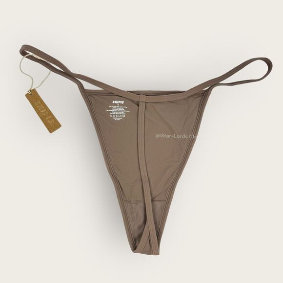 SKIMS Plus Size Underwear Bundle | 2X Fits Everybody T String Thong Umbre Oxide - Picture 5 of 6